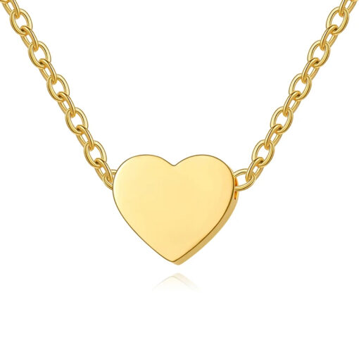 Gold Heart Necklace