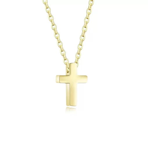 Mini Gold Cross Necklaces